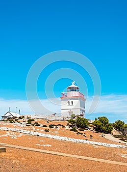 Cape Borda square lighthouse, Kangaroo Island photo