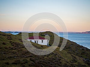 Kap Leuchtturm a kap Hütte neu 