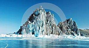 Cape Burhan on the west coast of the island of Olkhon.