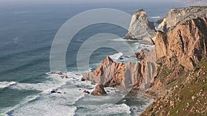 Cape Cabo da Roca at Atlantic coast, Portugal