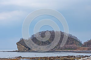 Cape Chashikotsu (Turtle Rock), A rock looks just like a giant turtle in Utoronishi