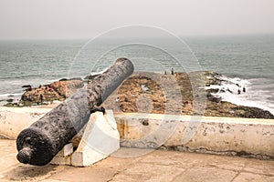 Cape coast castle in Ghana