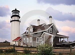 The Cape Cod Highland Lighthouse