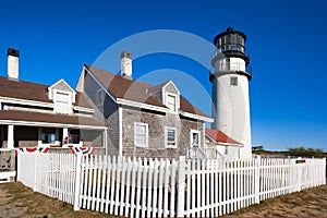 Cape Cod Highland Lighthouse in Massachusetts.