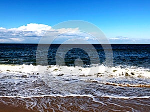 The Cape Cod National Seashore and Race Point Beach waves