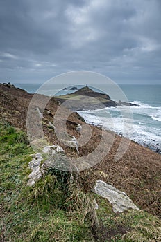 Cape Cornwall in cornwall england uk kernow