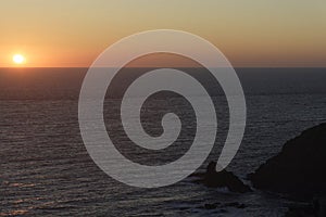 Cape Cornwall at sunset