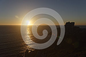 Cape Cornwall at sunset