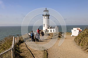 Cape Disappointment lighthouse Washington state.