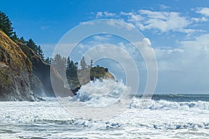 Cape Disappointment Lighthouse Scenic Landscape