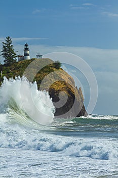 Cape Disappointment Lighthouse Scenic Landscape