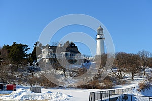 Cape Elizabeth Lighthouse, Maine, USA