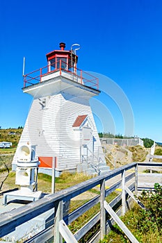 Cape Enrage lighthouse, in New Brunswick