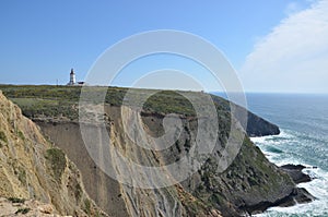 Cape Espichel lighthouse Cliffs