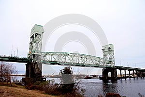 Cape fear memorial bridge downtown wilmington