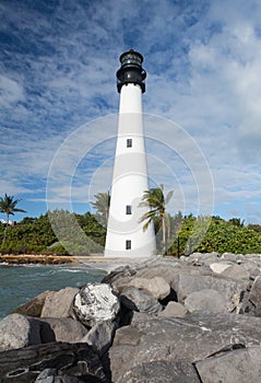 Cape Florida lighthouse in Bill Baggs