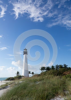 Cape Florida lighthouse in Bill Baggs