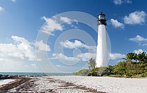 Cape Florida lighthouse in Bill Baggs