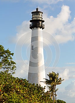 Cape Florida lighthouse in Bill Baggs