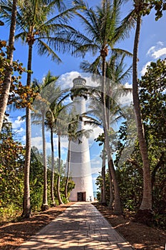 Cape Florida Lighthouse at Bill Baggs Cape Florida State Park