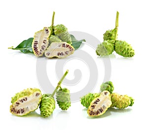 Cape gooseberry physalis in basket isolated on white backgroun