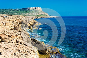 Cape Greco, also known as Cavo Greco, a headland in the southeastern part of the island of Cyprus photo