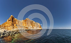 Cape Kaliakra on the Black Sea coast in bulgaria