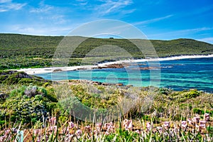 Cape Leeuwin coastline in Western Australia