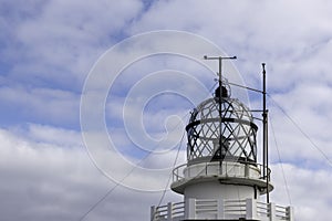 The Cape Lighthouse of Punta Estaca de Bares in Galicia, Spain