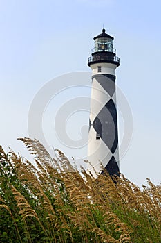 Cape Lookout Lighthouse and Sea Oats