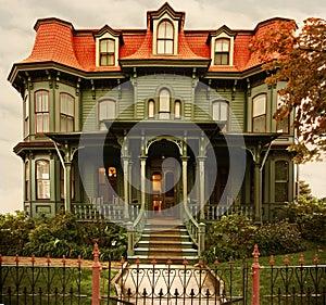 cape may Victorian home