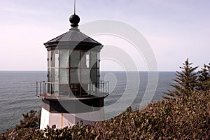 Cape Mears Lighthouse Pacific West Coast Oregon United States