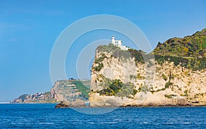 Cape Miseno Lighthouse, Napoli, Italy photo