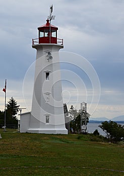 Cape Mudge Lighthouse on Quadra Island photo