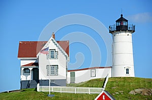 Cape Neddick Lighthouse, Old York Village, Maine