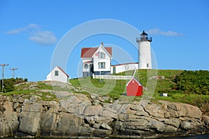 Cape Neddick Lighthouse, Old York Village, Maine