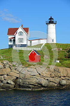 Cape Neddick Lighthouse, Old York Village, Maine