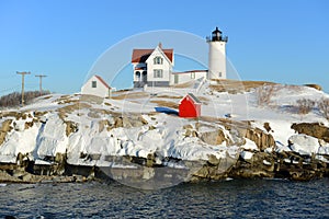 Cape Neddick Lighthouse, Old York Village, Maine