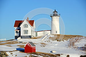 Cape Neddick Lighthouse, Old York Village, Maine