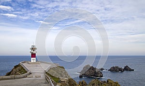 Cape Ortegal in atlantic coastline, Galicia, Spain photo