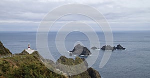 Cape Ortegal in A Coruna, Galicia, Spain photo