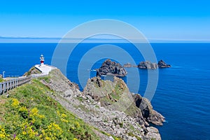 Cape Ortegal lighthouse on the northern coast of Galicia, Ortigueira
