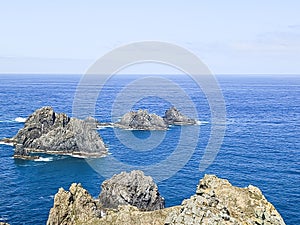 Cape Ortegal sea stacks landscape, Galicia, Spain