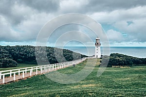 Cape Otway lighthouse scenic view, Australia, Victoria