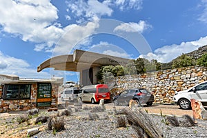 Entrance of the Cape Point, Cape Town, South Africa