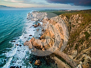 Cape Roca, Portugal. Views from the edge of continental Europe.