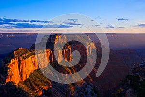 Cape Royal Overlook at Sunset H photo