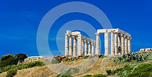 Cape Sounion in Greece