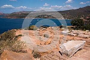 Cape sounion and the temple of poseidon