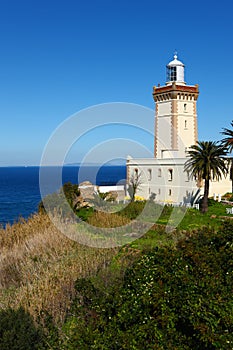 Cape Spartel lighthouse in the Tangier,Morocco